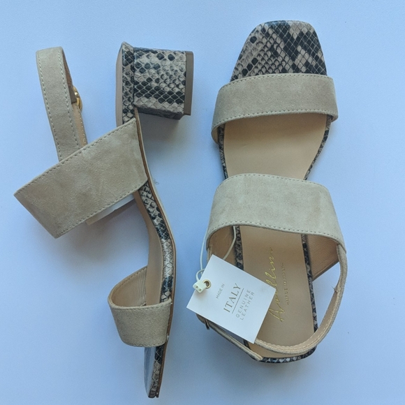 AVELLINI SANDLES | MADE IN ITALY | GENUINE LEATHER - Picture 3 of 4